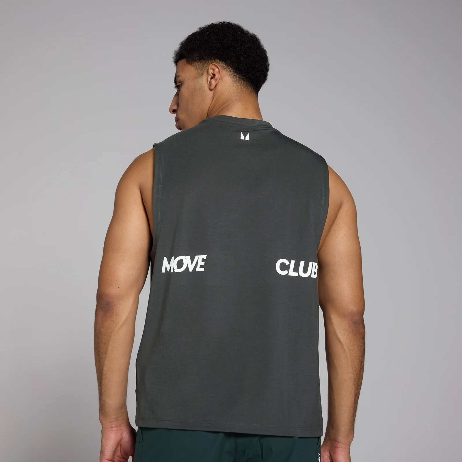 MP Férfi Tempo Graphic Oversized Tank – Fekete - XS kép 1