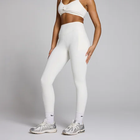 MP Női Lifestyle Training Leggings – Természetes pamutszín