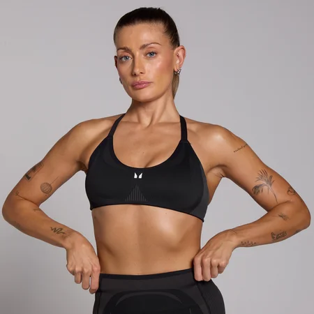 MP Női Tempo Seamless Hybrid Sportmelltartó – Fekete
