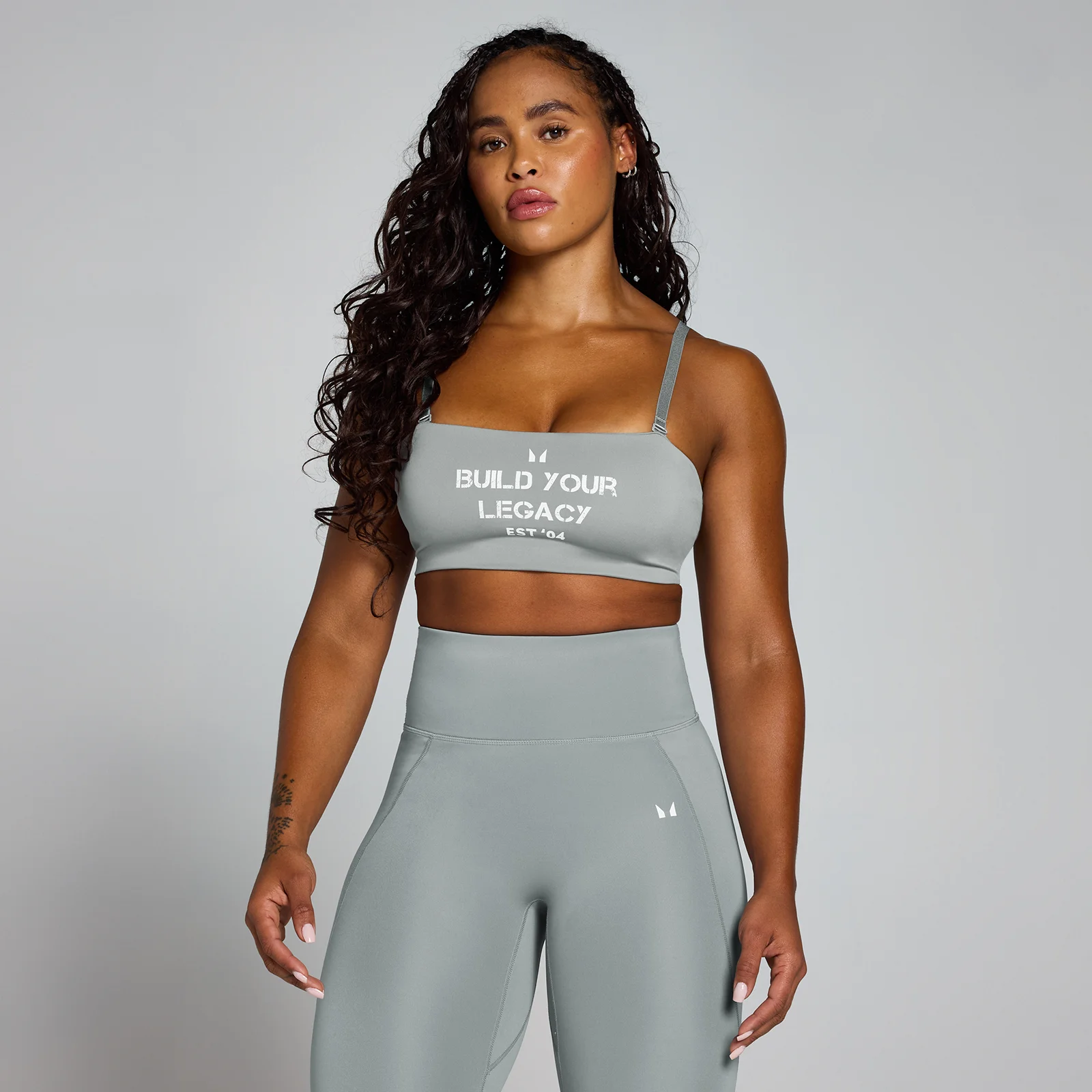 MP Női Origin Graphic Training Sportmelltartó – Szürke - XS kép 1
