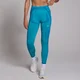 MP Női Tempo Seamless Hybrid Leggings – Óceánkék
