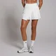 MP Női Tempo Asymmetric Pleated Skort – Fehér
