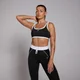 MP Női Tempo Contrast Sportmelltartó – Fekete