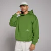 MP Lifestyle Oversized Kapucnis Pulóver – Sötét fenyőzöld