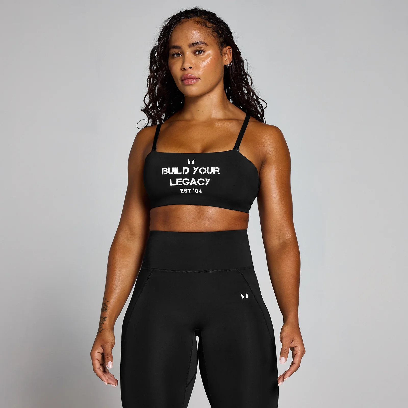 MP Női Origin Graphic Training Sportmelltartó – Fekete - XS kép 1