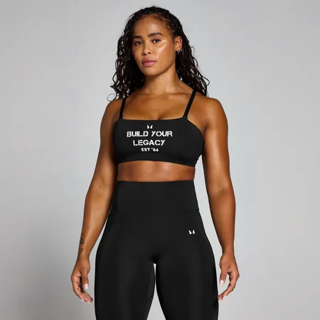 MP Női Origin Graphic Training Sportmelltartó – Fekete