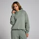 MP Női Basic Oversized kapucnis pulóver