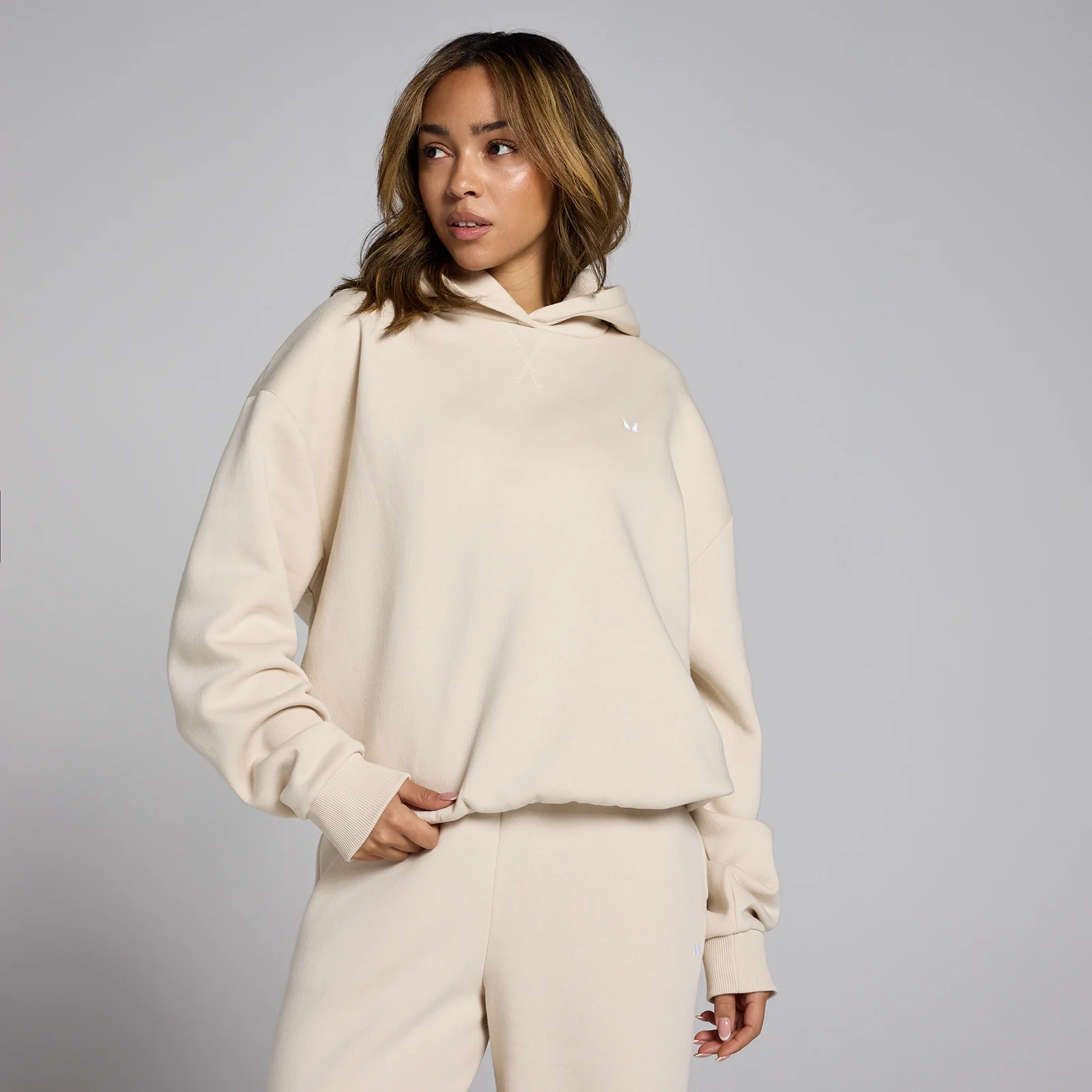 MP Női Basic Oversized kapucnis pulóver - XXL kép 1
