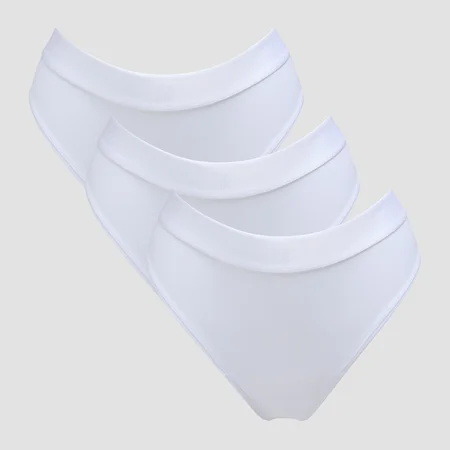 MP Női Mid Rise Bikinialsó (3 db.) – Fehér