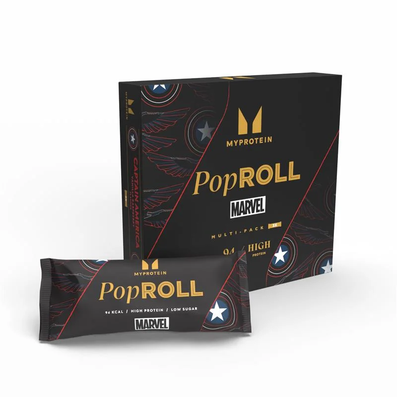 Pop Rolls - 3 x 27g - Captain America - Vanilla Raspberry kép 1