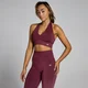 MP Női Tempo Seamless Halter Neck Melltartó – Vörösbor