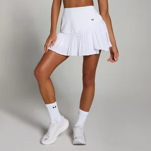 MP Women's Tempo Pleated Tennis Skort - White - Size S