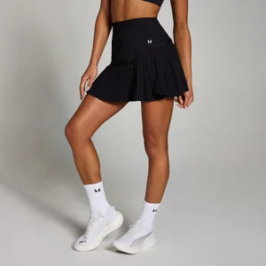 MP Női Tempo Pleated Tennis Skort – Fekete - Size XS