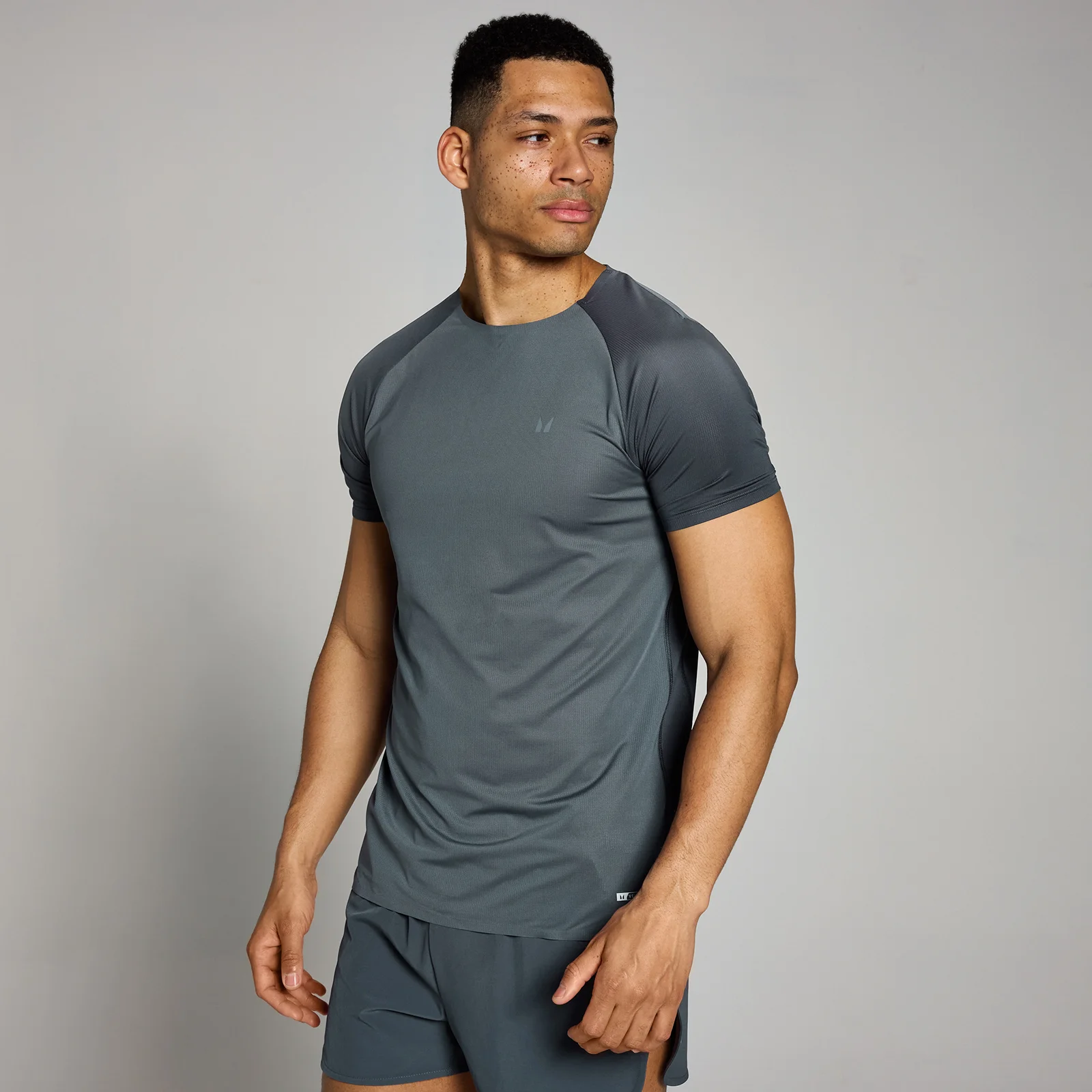 MP Férfi Velocity Mesh Póló – Éjkék - M kép 1