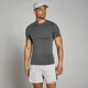 MP Férfi Velocity Muscle Fit Seamless Póló – Sötétszürke