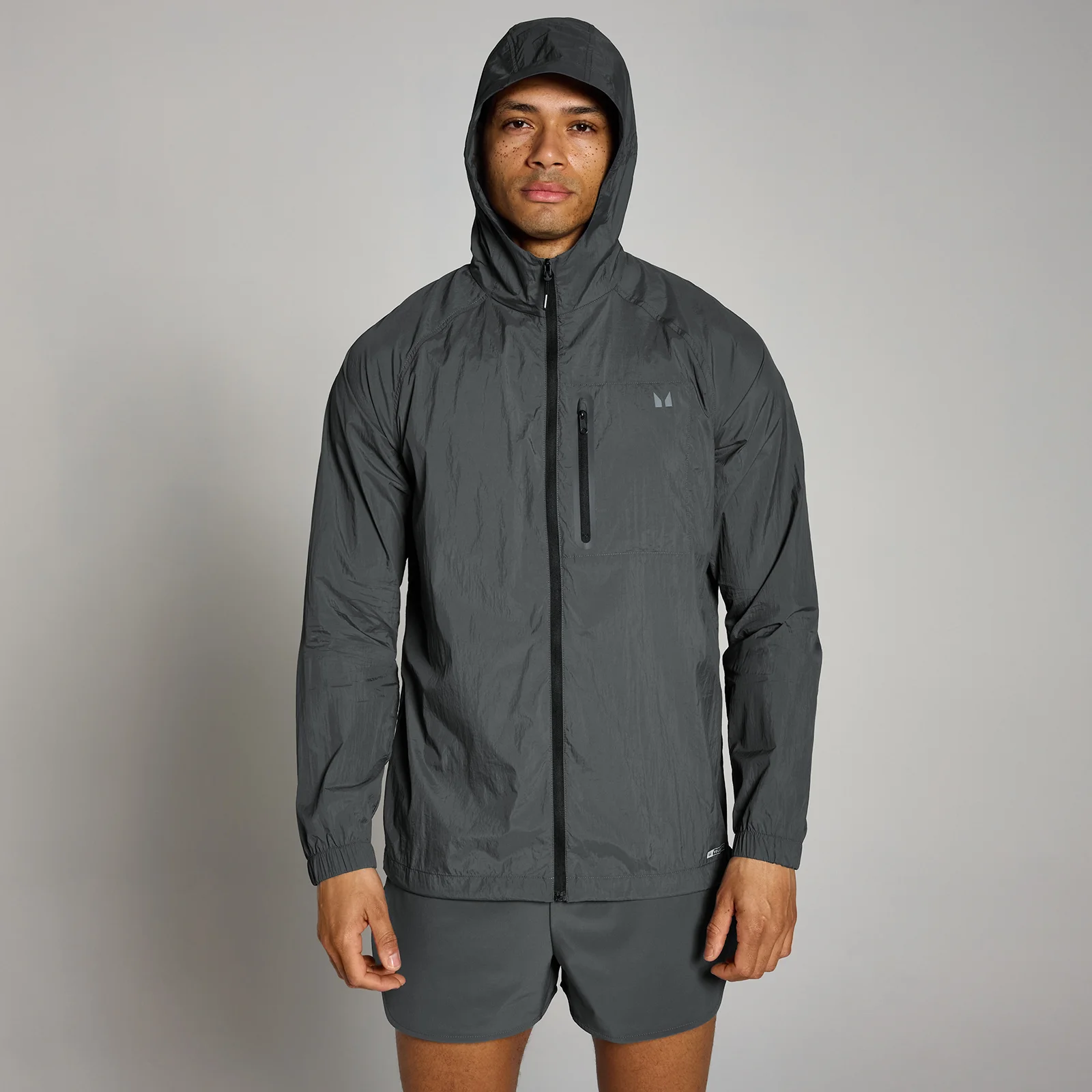MP Férfi Velocity Lightweight Dzseki – Sötétszürke - XS kép 1
