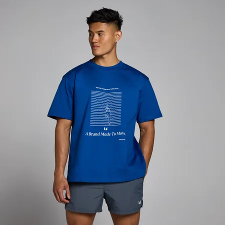 MP Swim Graphic Póló – Égszínkék