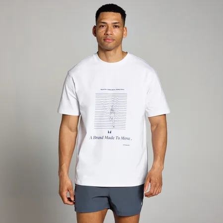 MP Swim Graphic Póló – Fehér