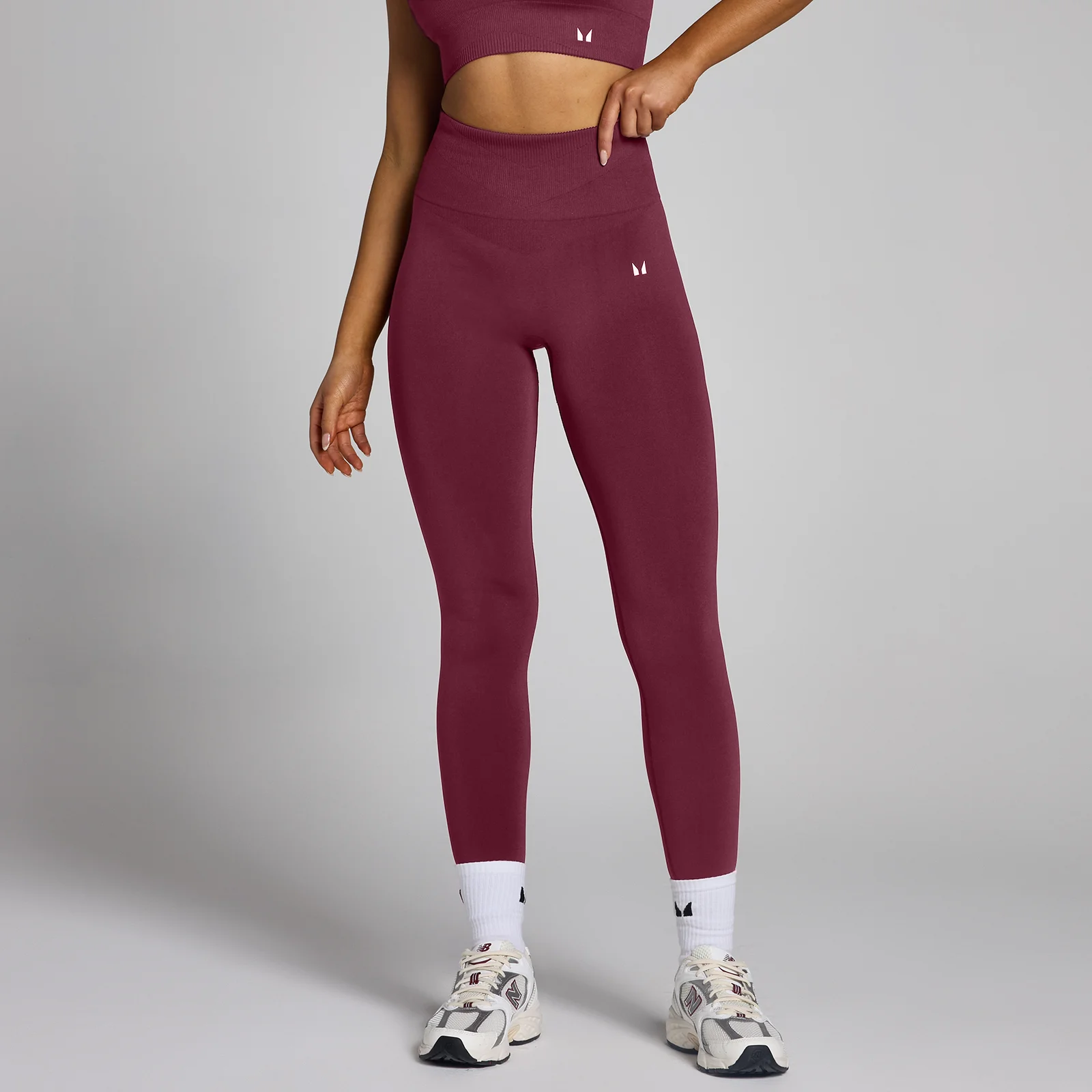 MP Női Tempo Seamless Leggings – Vörösbor - L kép 1