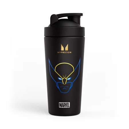 Myprotein Wolverine Újrahasznosított Fém Shaker – Fekete
