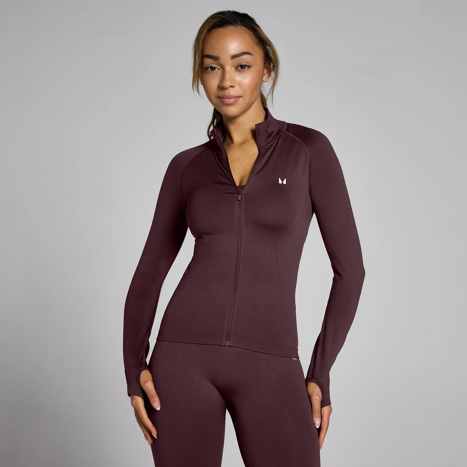 MP Női Shape Seamless Zip Through Dzseki - L kép 1
