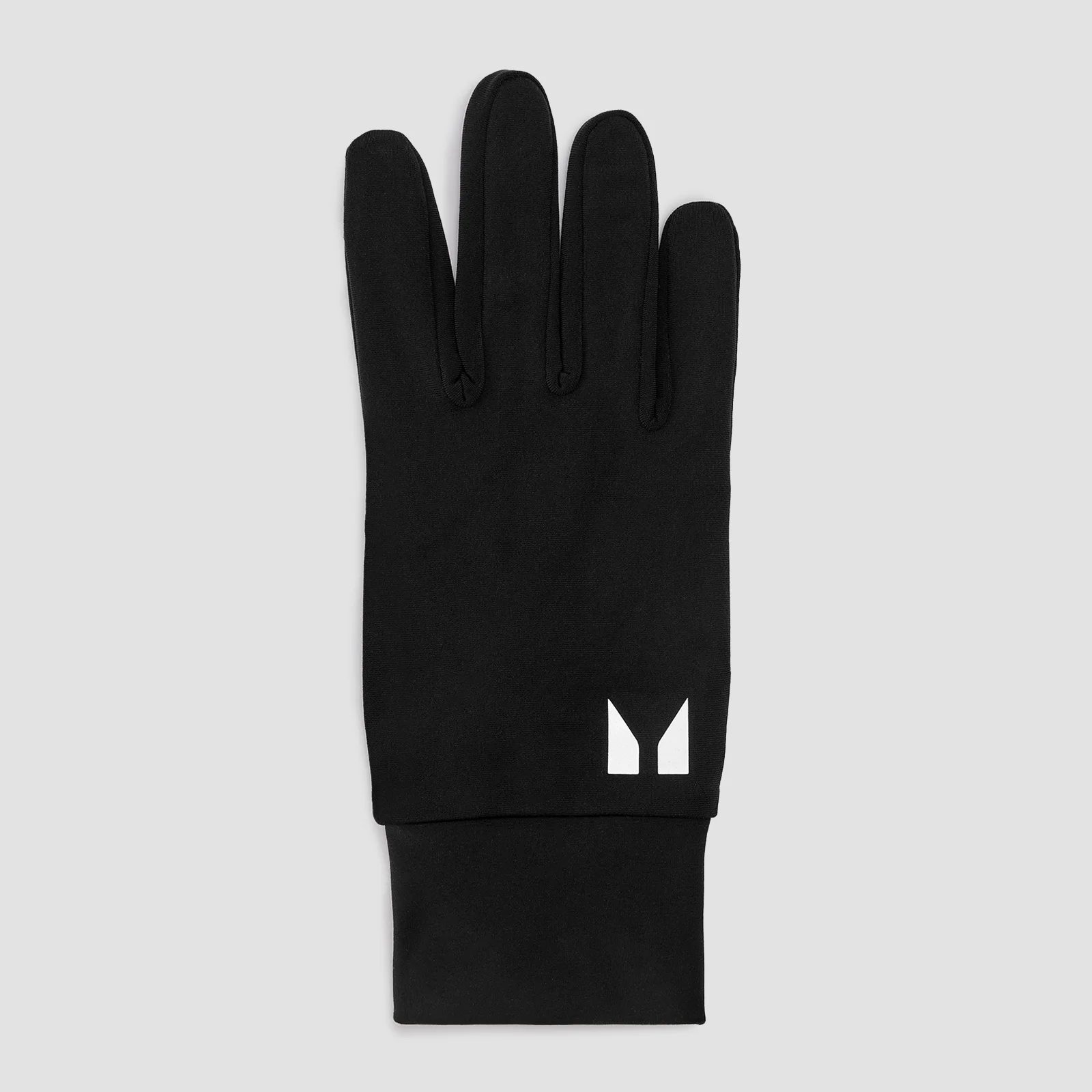 MP Reflective Running Gloves - Black - L - Fekete kép 1