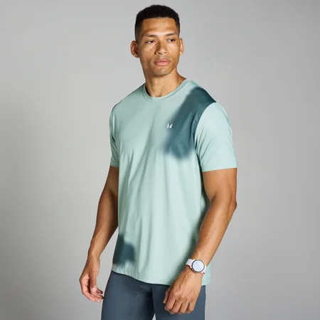 MP Férfi Velocity Mesh Print Póló – Szürke