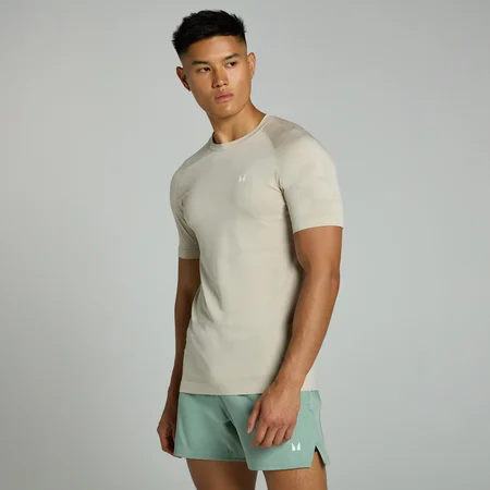 MP Férfi Tempo Seamless Póló – Hamu