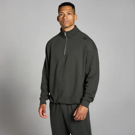 MP Férfi Tempo 1/4 Zip Felső – Éjszürke