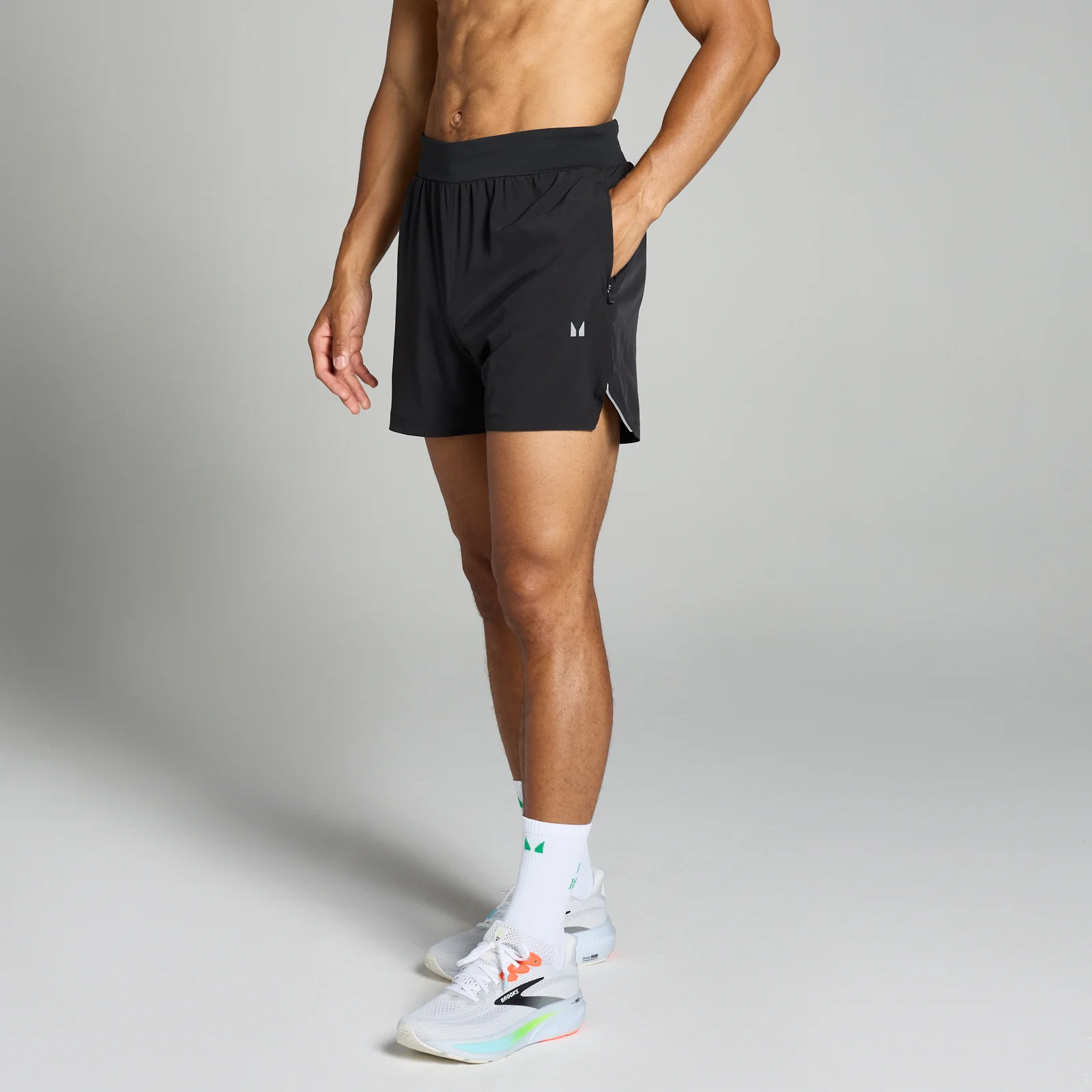 MP Férfi Velocity 5" Rövidnadrág – Fekete - XS kép 1