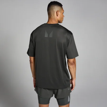 MP Férfi Tempo Oversized Mesh Training Póló – Éjszürke