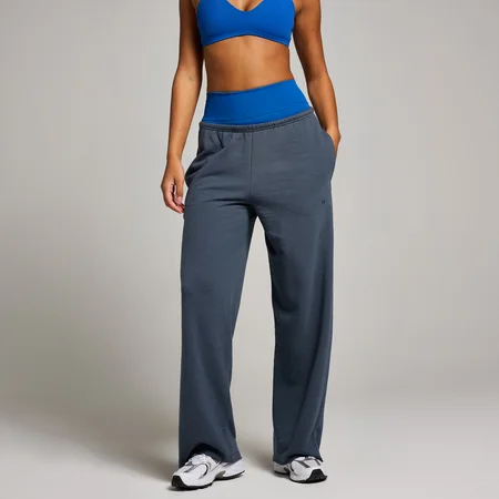 MP Női Tempo Mid-Rise Straight Leg Melegítőnadrág – Éjkék