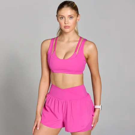 MP Női Tempo Double Layer Sportmelltartó – Lila