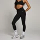 MP Női Tempo Ruched Front Leggings – Fekete