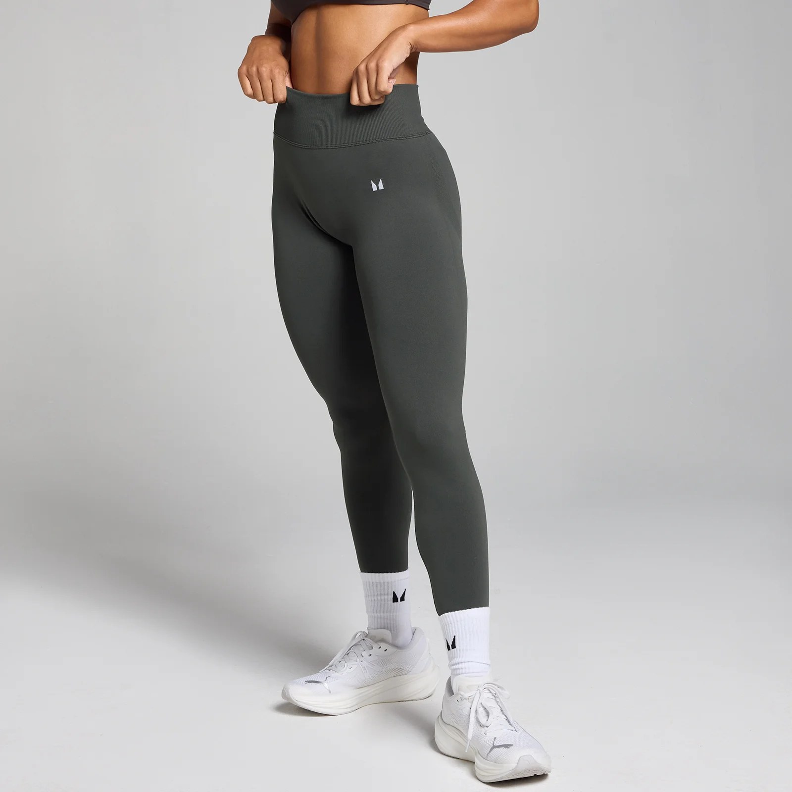 MP Női Tempo Mid-Rise Seamless Leggings – Éjszürke - XS kép 1