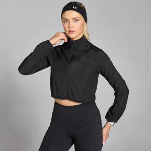 MP Női Velocity Slim Fit Cropped Széldzseki – Fekete - Size XS