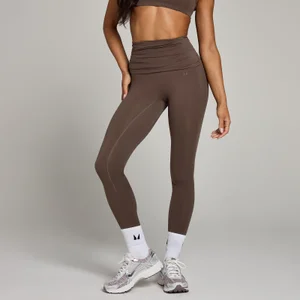 MP Női Studio Fold Over Legging – Csokoládé - Size XS