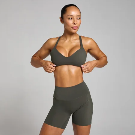 MP Női Tempo Twist Back Sportmelltartó – Éjszürke