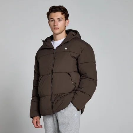 MP Férfi Short Puffer – Csokoládé