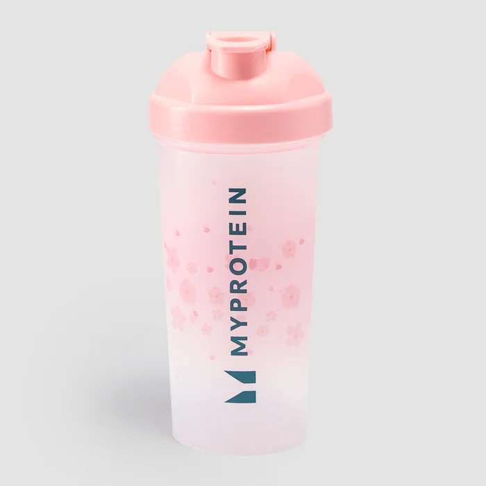 Myprotein Cherry Blossom Műanyag Shaker – Rózsaszín
