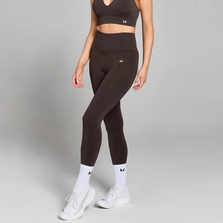 MP Női Tempo Seamless Scrunch Leggings – Csokoládé