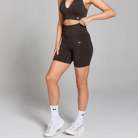 MP Női Tempo Seamless Scrunch Rövidnadrág – Csokoládé