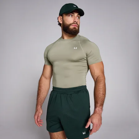 MP Férfi Training Short Sleeve Baselayer – Mély zsálya