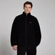 MP Férfi Borg Plüss Full Zip Felső – Fekete