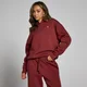MP Női Basics Oversized Kapucnis Pulóver – Cseresznye