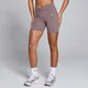 MP Női Tempo Ruched Front Rövidnadrág - Mokka