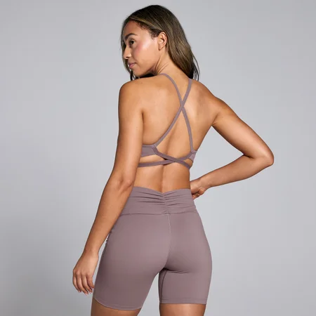 MP Női Tempo Strappy Back Sportmelltartó - Mokka