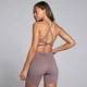 MP Női Tempo Strappy Back Sportmelltartó - Mokka