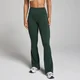 MP Női Tempo Flared Leggings - Sötét smaragdzöld