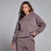 MP Női Basics Oversized Kapucnis Pulóver - Mokka